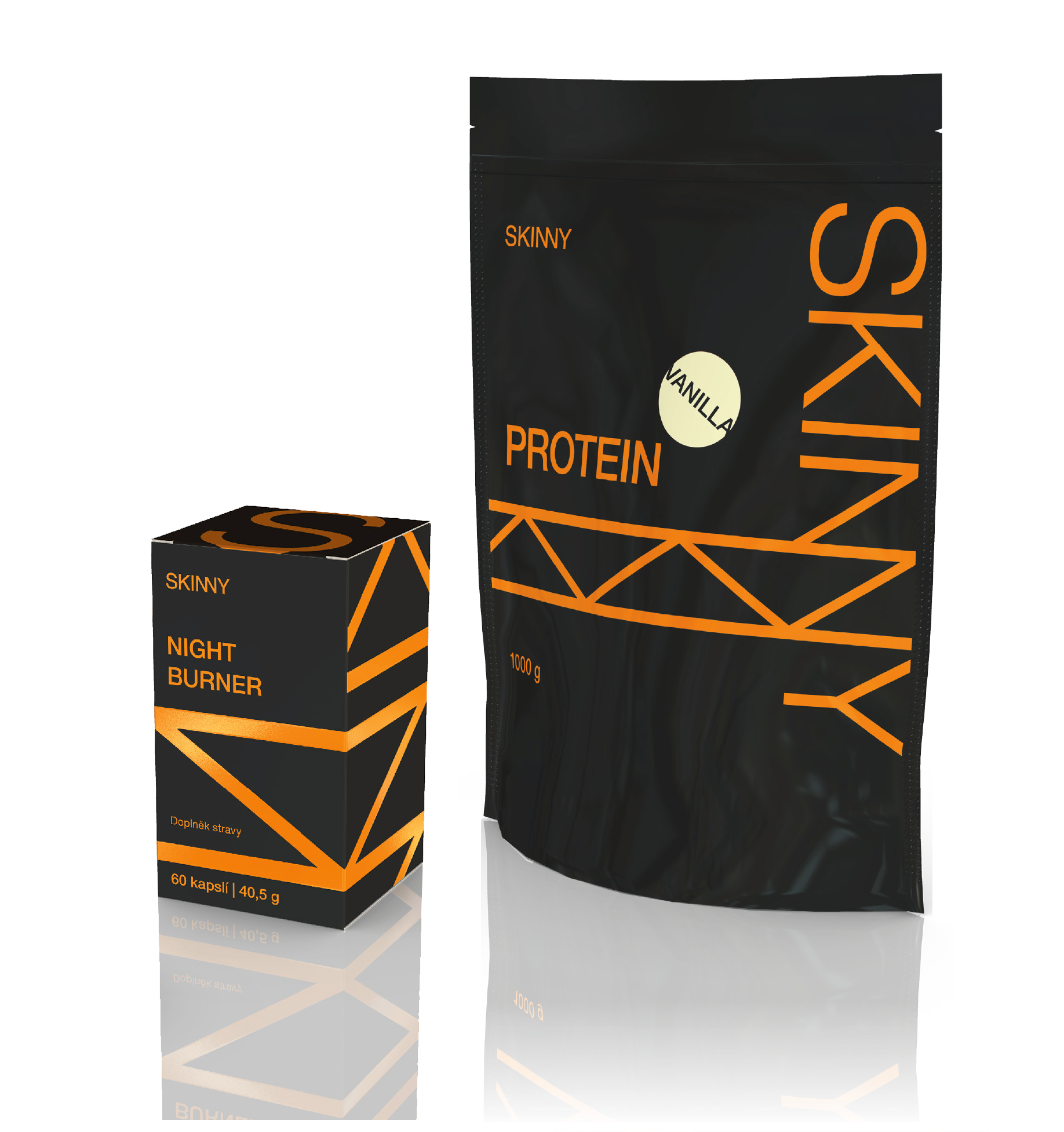 NIGHT BURNER + PROTEÍN podľa vlastného výberu Vyberte příchuť proteinu: Vanilla
