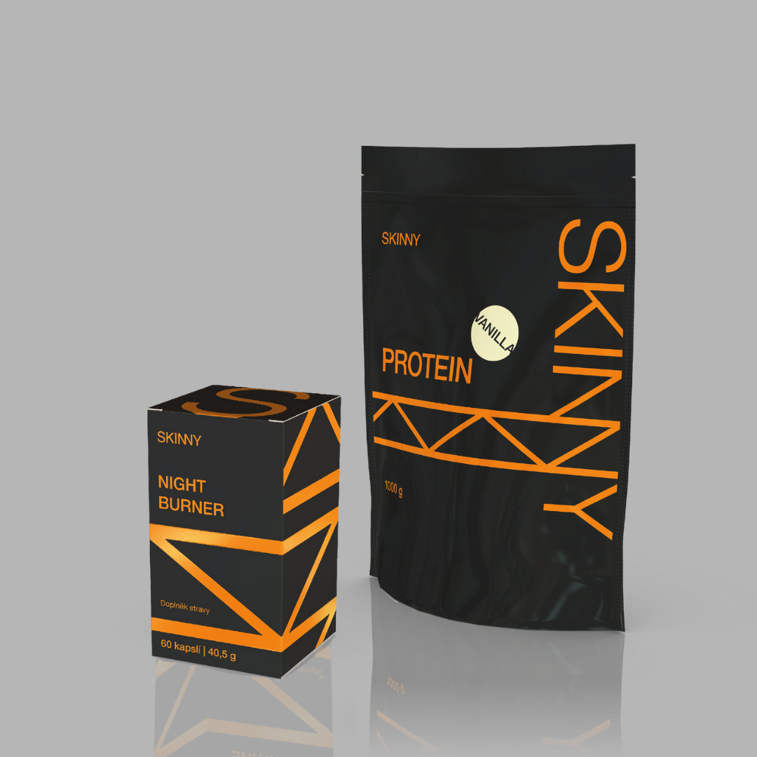 NIGHT BURNER + PROTEÍN podľa vlastného výberu Vyberte příchuť proteinu: Vanilla