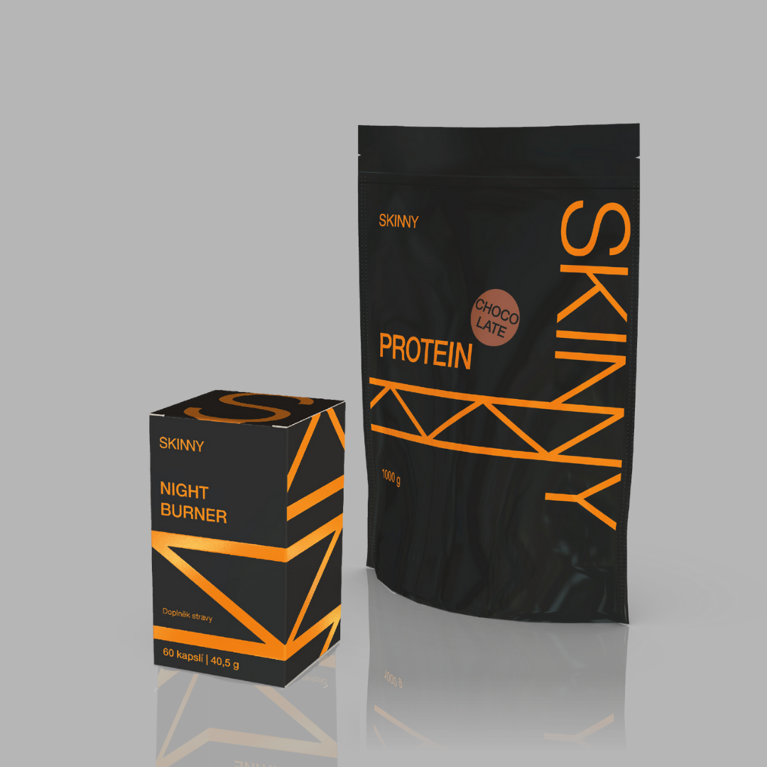 NIGHT BURNER + PROTEÍN podľa vlastného výberu Vyberte příchuť proteinu: Chocolate