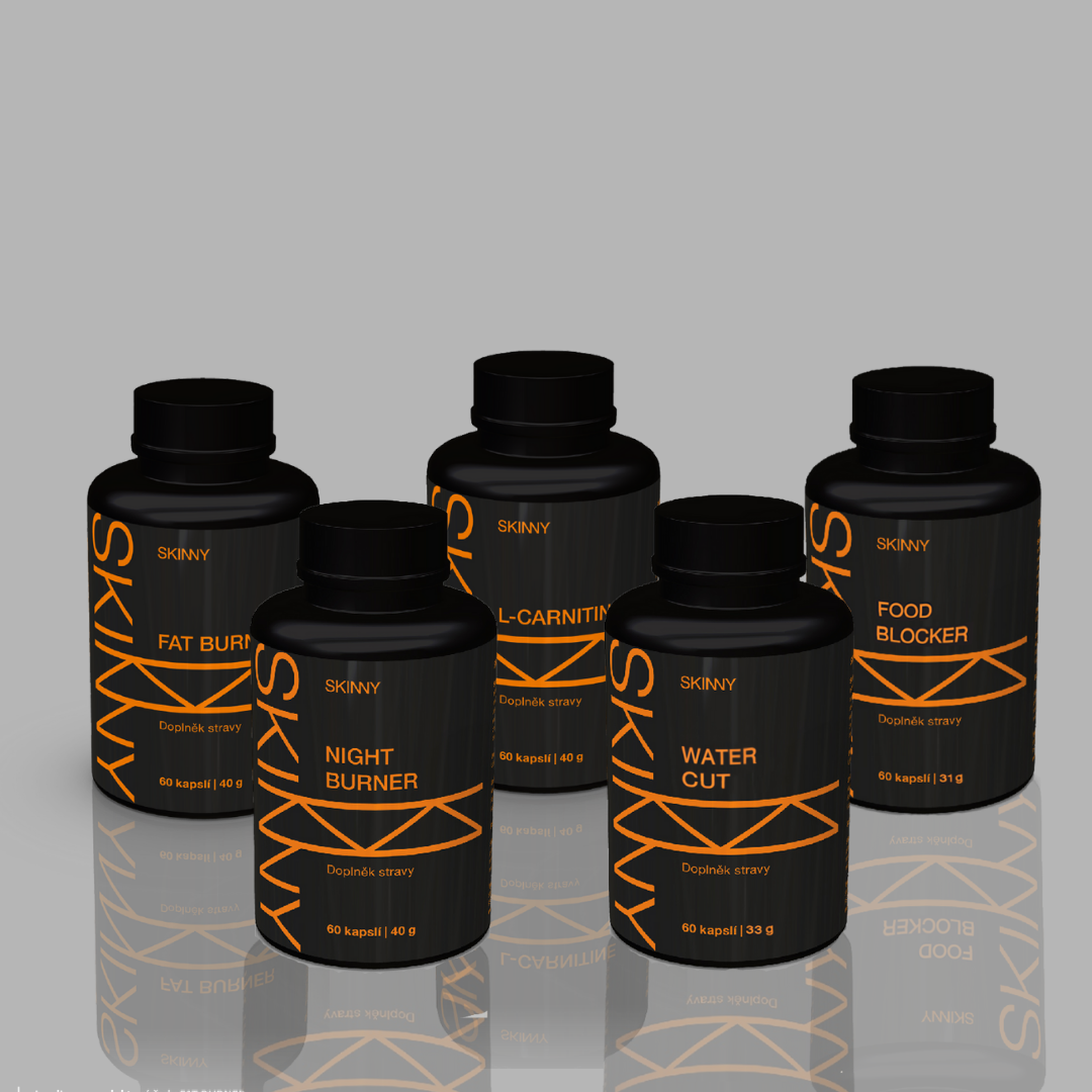Výhodné balenie FAT BURNER, NIGHT BURNER, L-CARNITINE, WATER CUT, FOOD BLOCKER