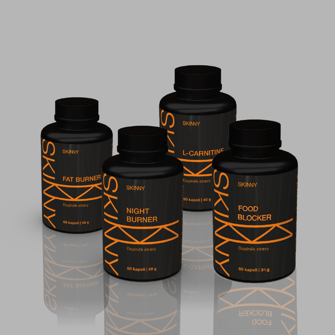 Výhodné balenie FOOD BLOCKER, FAT BURNER, NIGHT BURNER, L-CARNITINE