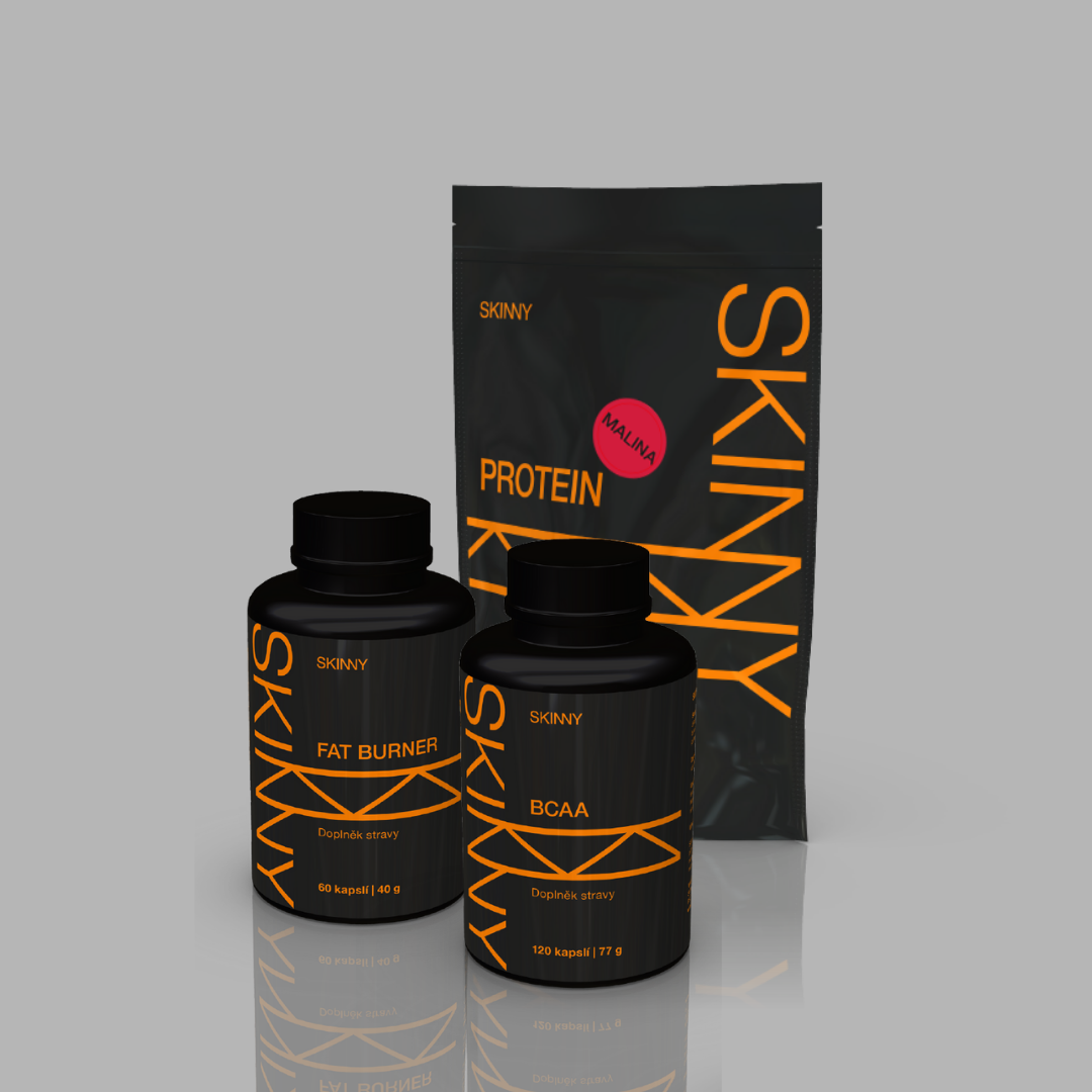 Výhodné balenie PROTEÍN podľa vlastného výberu, BCAA, FAT BURNER Vyberte příchuť proteinu: Malina