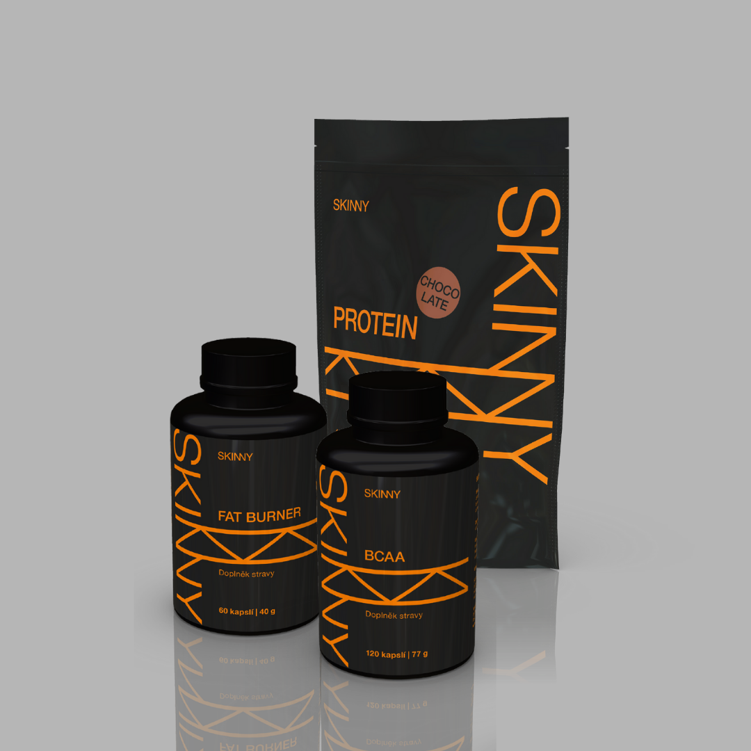 Výhodné balenie PROTEÍN podľa vlastného výberu, BCAA, FAT BURNER Vyberte příchuť proteinu: Chocolate