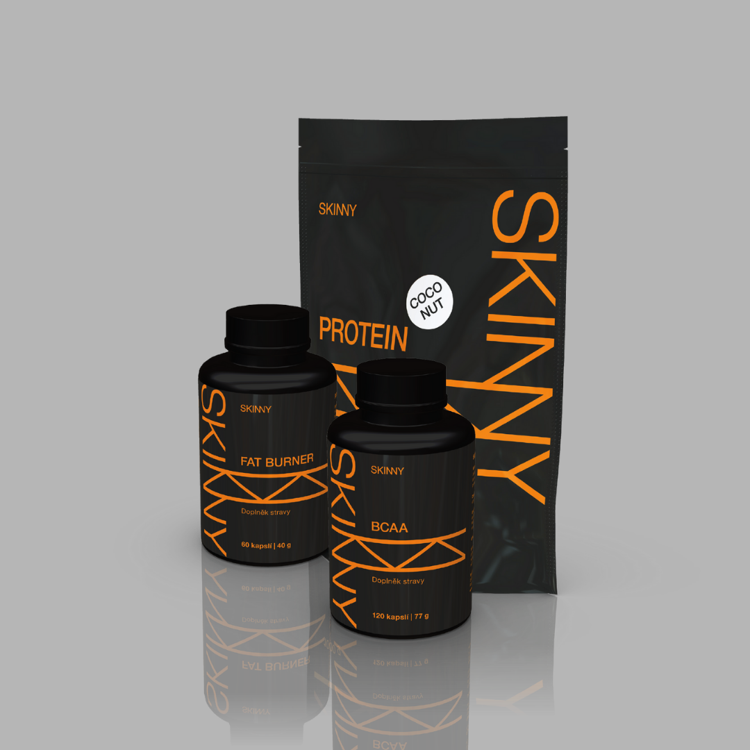 Výhodné balenie PROTEÍN podľa vlastného výberu, BCAA, FAT BURNER Vyberte příchuť proteinu: Coconut