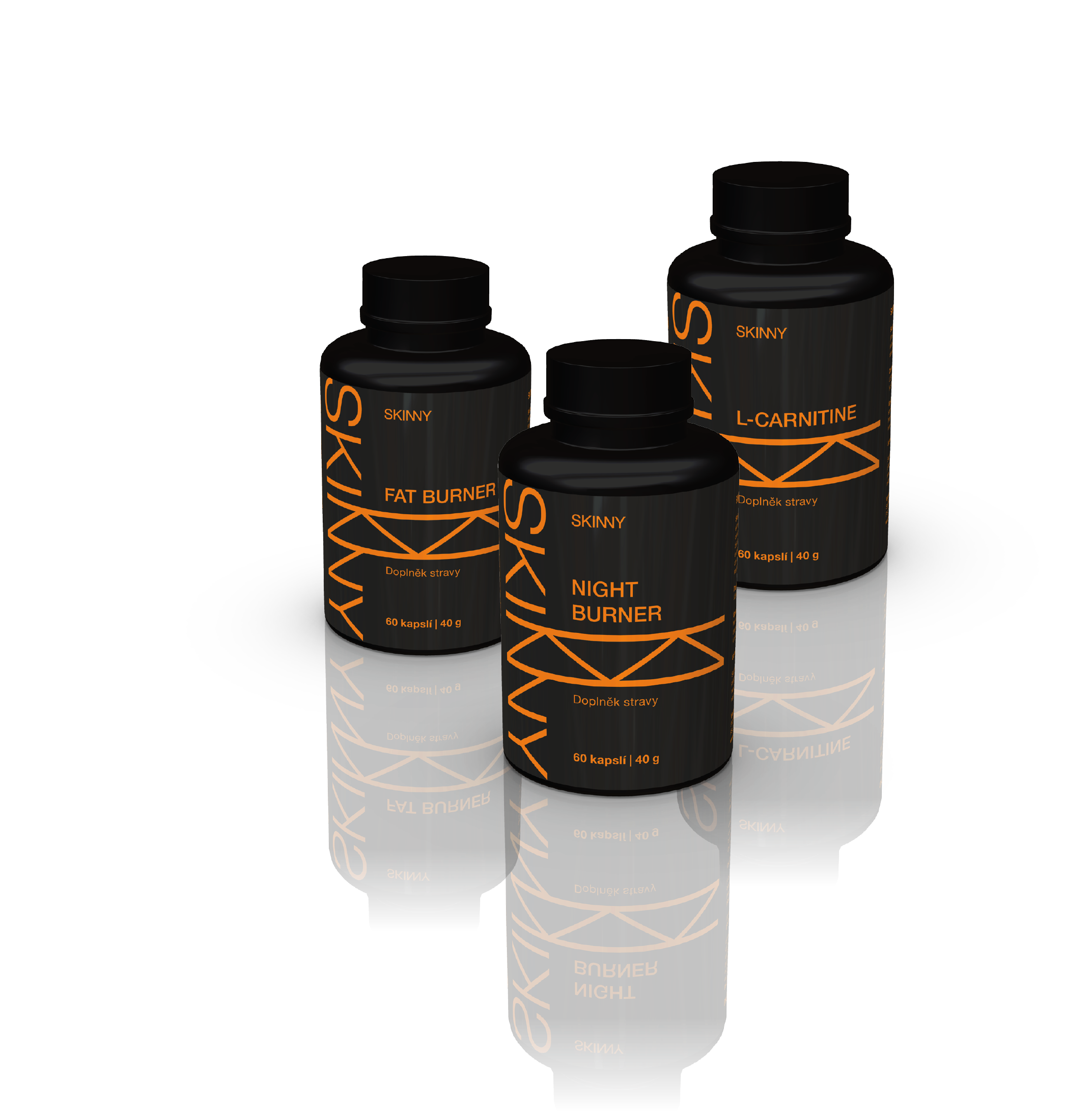 Výhodné balenie spaľovačov FAT BURNER, NIGHT BURNER, L-KARNITÍN