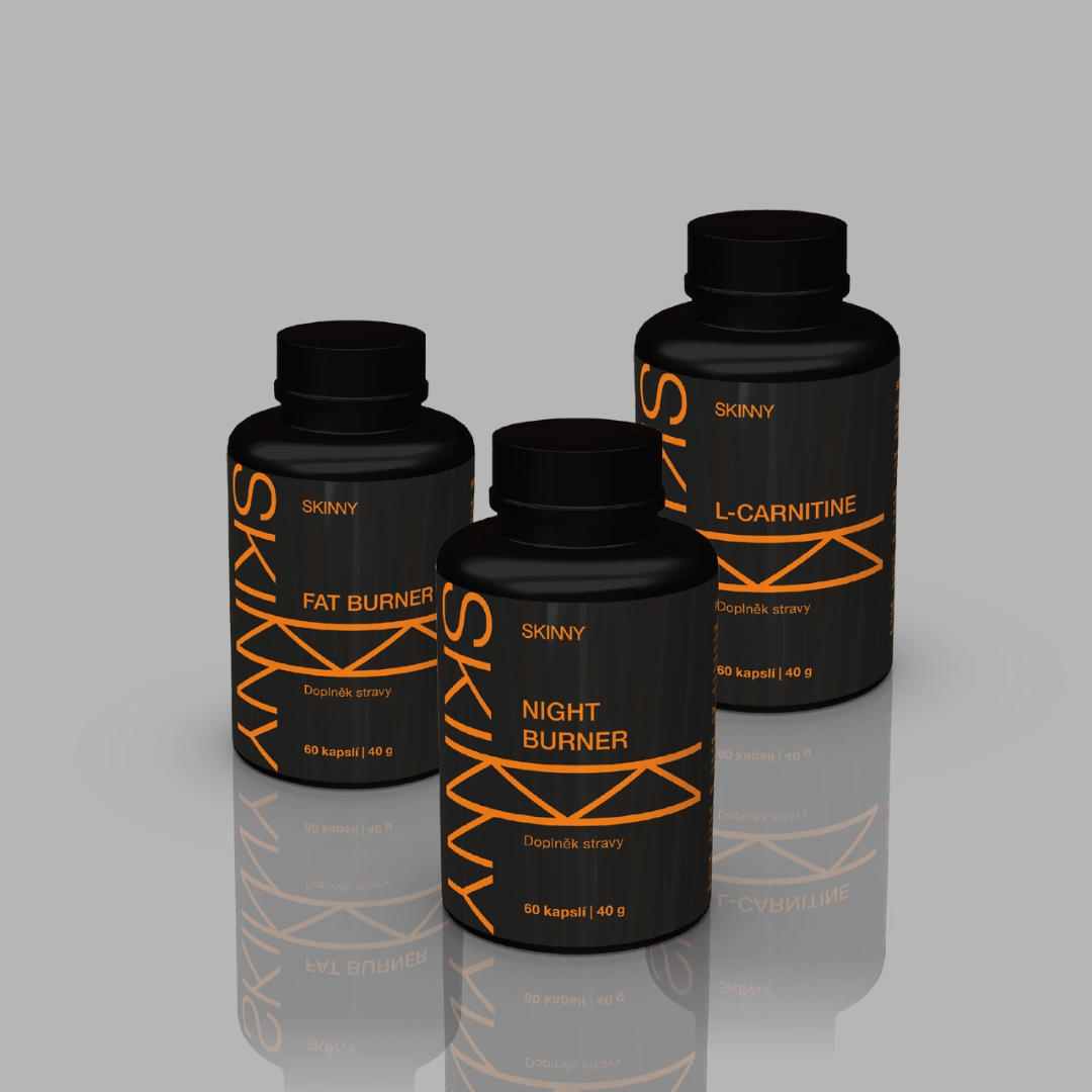Výhodné balenie spaľovačov FAT BURNER, NIGHT BURNER, L-KARNITÍN