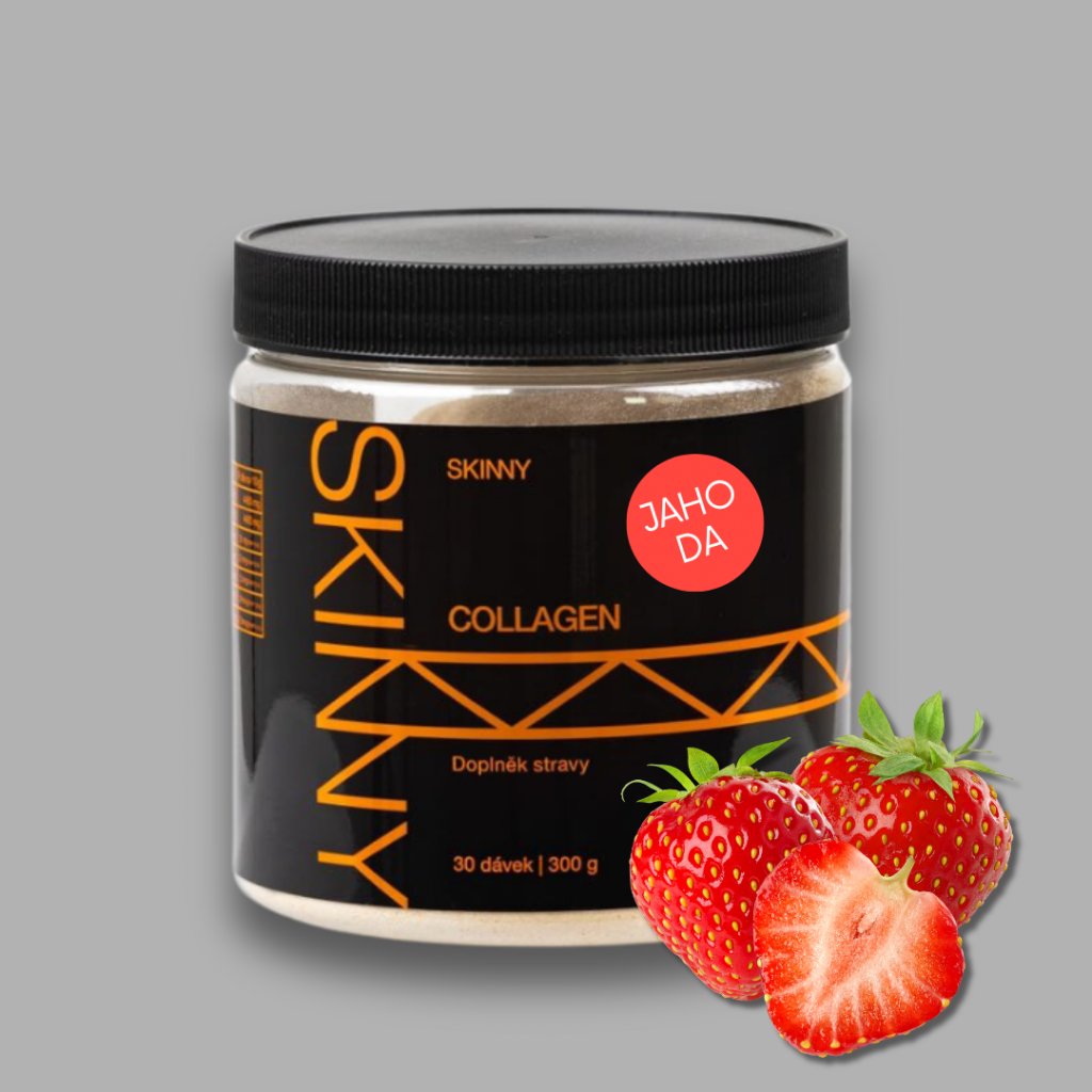 SKINNY COLLAGEN pre mužov - Jahoda