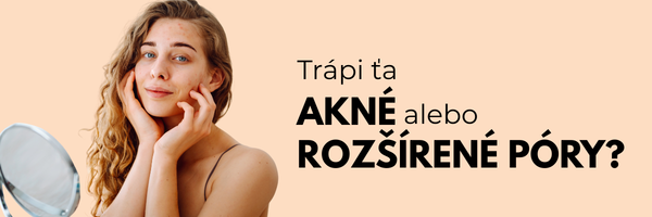 Trápí tě akné nebo rozšířené póry?