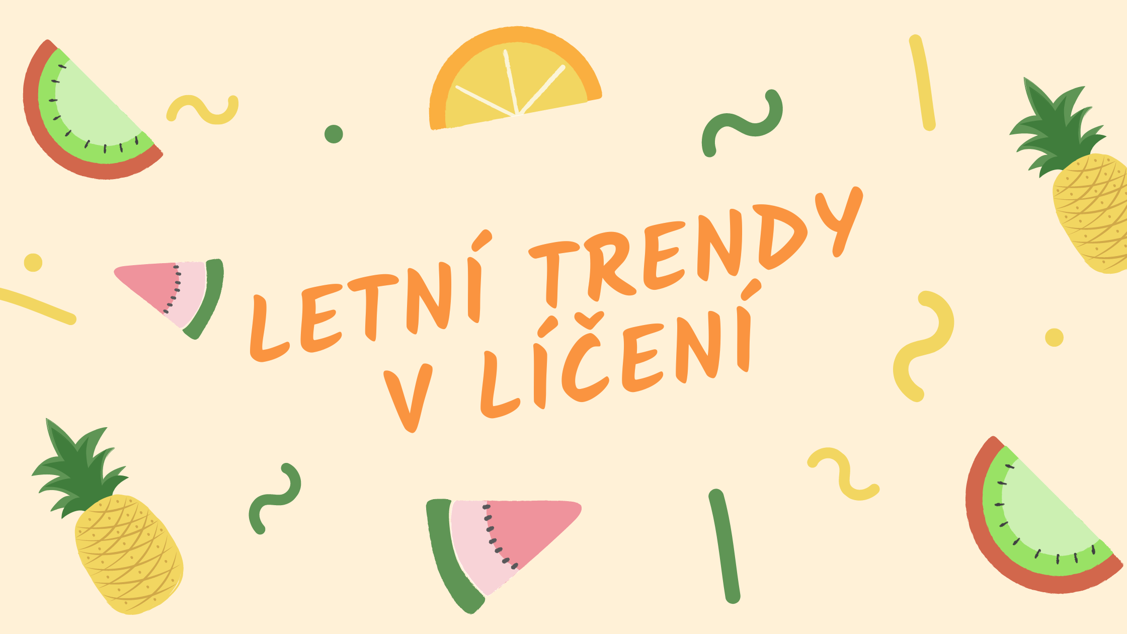 Letní trendy v líčení