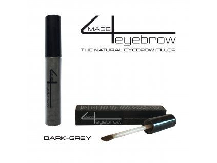 made4eyebrow vierkant METLOGO Dark grey