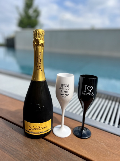 Sada nerozbitných sklenic na prosecco