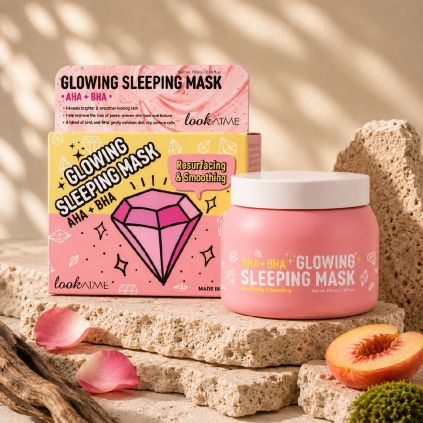 LOOK AT ME AHA+BHA Glowing sleeping mask 100ml