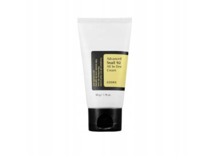 224 cosrx advanced snail 92 all in one cream tube hydratacni pletovy krem s extraktem ze sneciho slizu 50ml