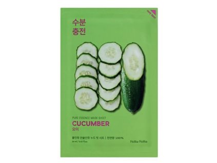 80 holika holika pure essence mask sheet cucumber platynkova maska okurka 23 ml
