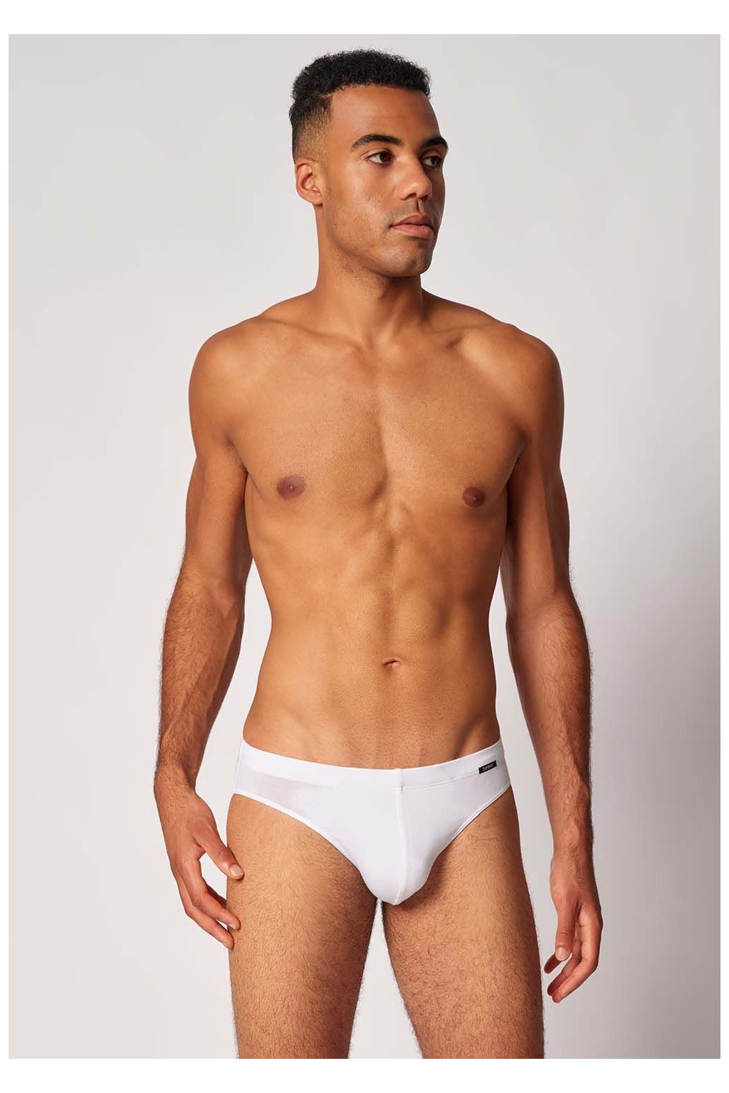 SKINY pánske slipy Brasil 2balenie Cotton Advantage B25 - white (Farba white-0500, Veľkosť XXL)