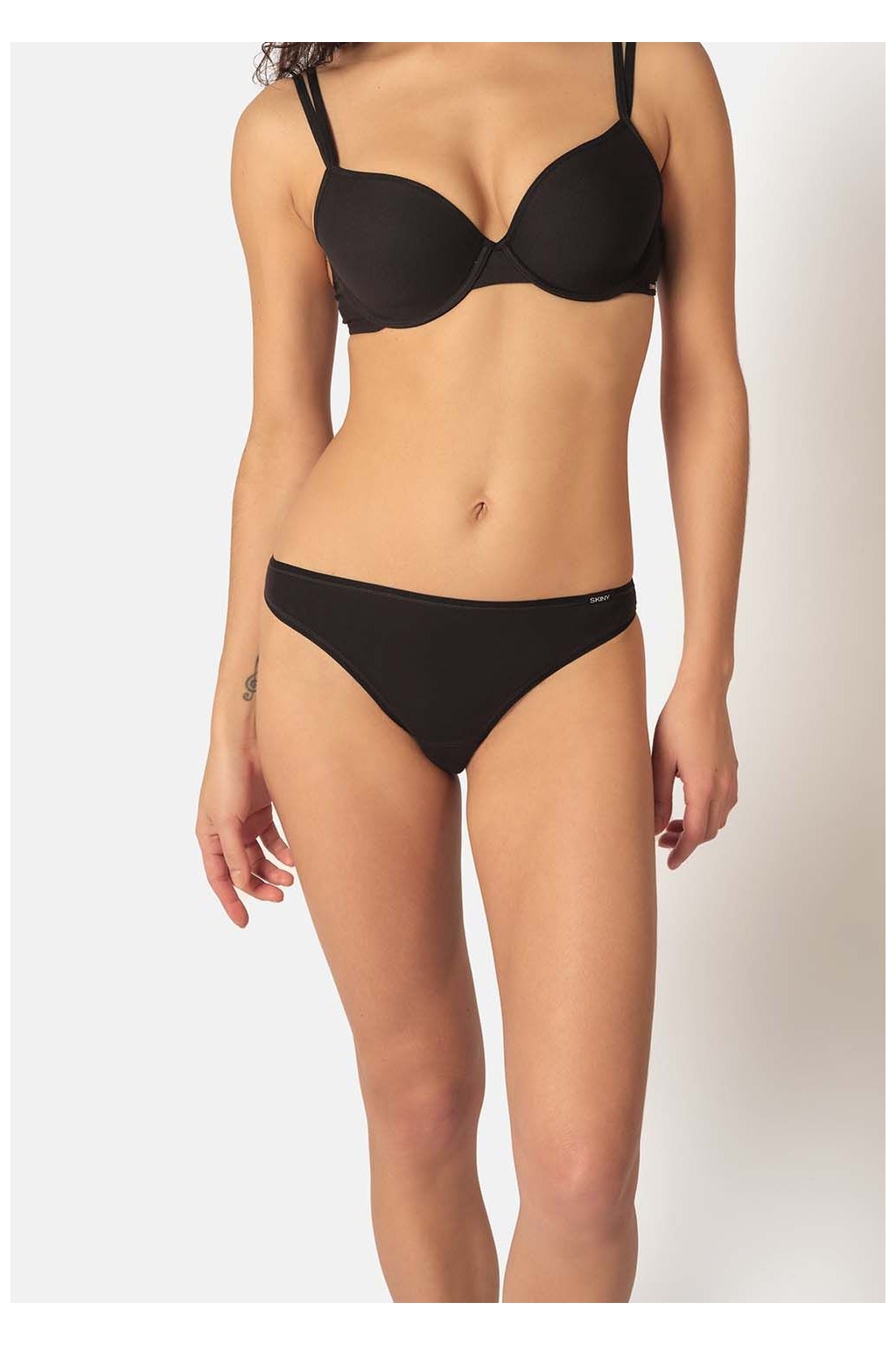 skiny basic w cottonadvantage thong2pack 082652 087665 040