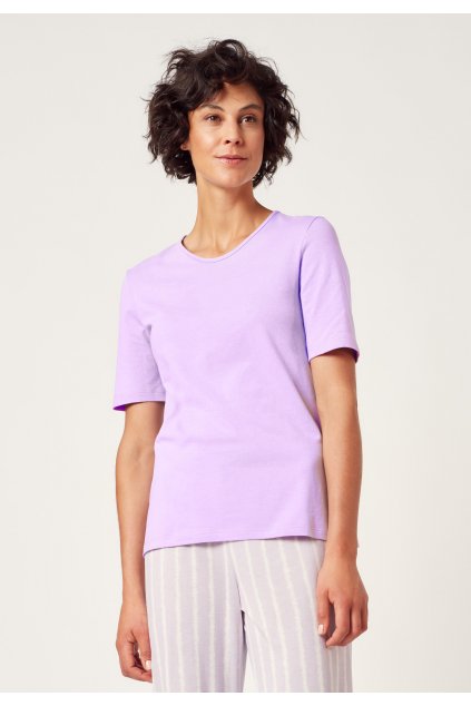 HUBER dámske tričko krátky rukáv Night Selection SX - lavender (Farba lavender-h107, Veľkosť 44)