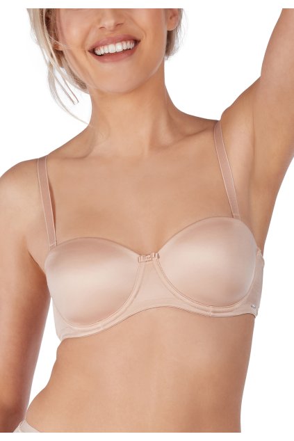 HUBER podprsenka Bandeau  Bra Selection BX - nude (Farba nude-0719, Veľkosť 85 C)