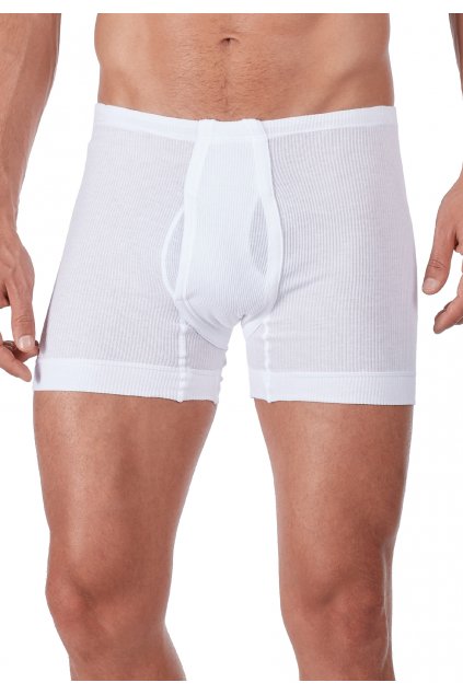 HUBER pánske panty 2-balenie Cotton 2Pack Double Rib (Farba white-0500, Veľkosť XXL)