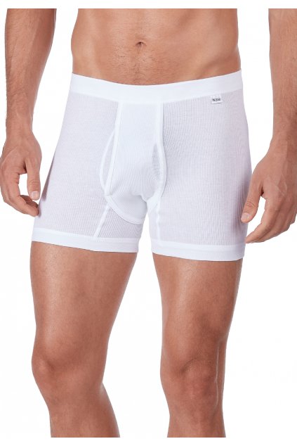 HUBER pánske panty Cotton Double Rib (Farba white-0500, Veľkosť XXL)