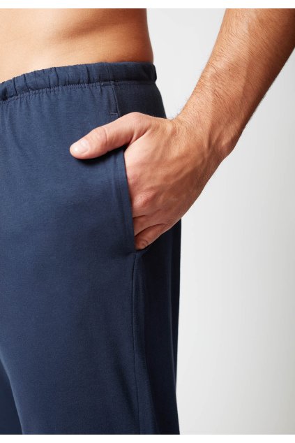 HUBER pánske nohavice dlhé Night Basic Selection (Farba anthracite stripe-h094, Veľkosť XXL)