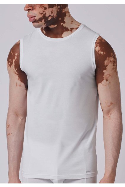 SKINY pánske tielko Organic Cotton Deluxe BX - white (Farba white-0500, Veľkosť XXL)