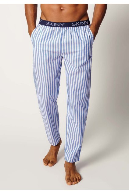 SKINY pánske nohavice dlhé Night In Mix & Match B25 - moonlightblue stripes (Farba moonlightblue stripes-s104, Veľkosť XXL)