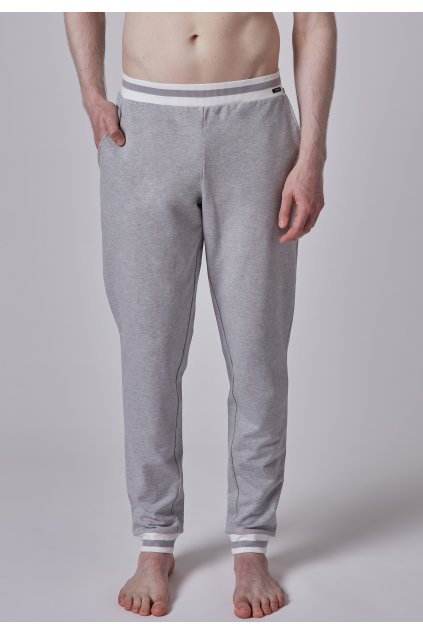 SKINY pánske nohavice dlhé Night In Mix & Match (Farba stone grey melange-5593, Veľkosť XXL)