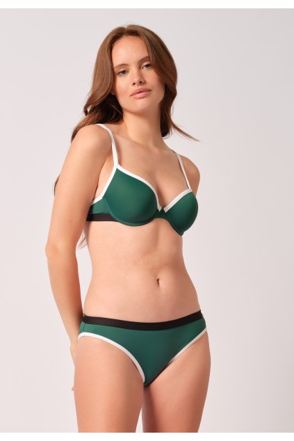 Podprsenka plavková výstužená (Farba blueaster colorblock-s434, Veľkosť 85-D)