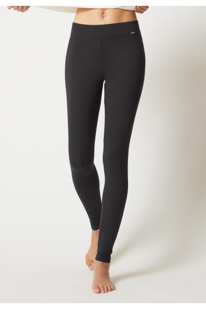 SKINY dámske legíny dlhé Night In Mix & Match B25 - black (Farba black-7665, Veľkosť 44)