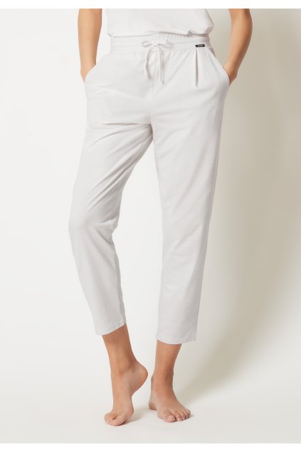 SKINY dámske nohavice dlhé Night In Mix & Match B25 - quietgrey stripes (Farba quietgrey stripes-s334, Veľkosť 44)