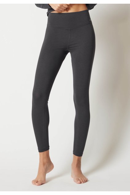 SKINY dámske dlhé legíny Ceravida Heat (Farba irongrey melange-5031, Veľkosť 44)