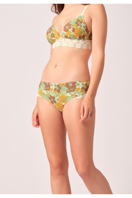 Dámske Nohavičky Bikini 2-Balenie (Farba gardenflowers selection-s416, Veľkosť 42)