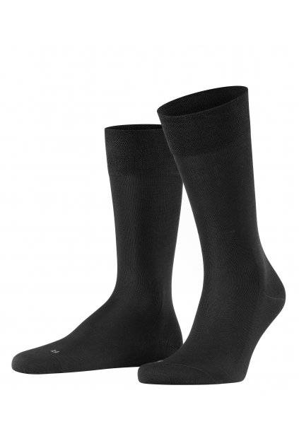 Pánske ponožky FALKE Sensitive Malaga (Farba dark navy (6375), Veľkosť 47-50)