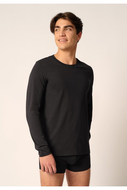 Skiny Pánske tričko s dlhým rukávom (Farba aquamarine-s470, Veľkosť XXL)