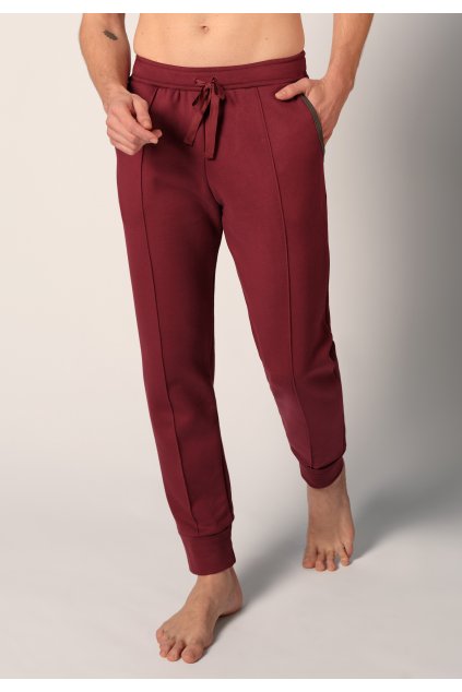 Huber Pánske nohavice Jog Pant (Farba cabernet-h172, Veľkosť XXL)