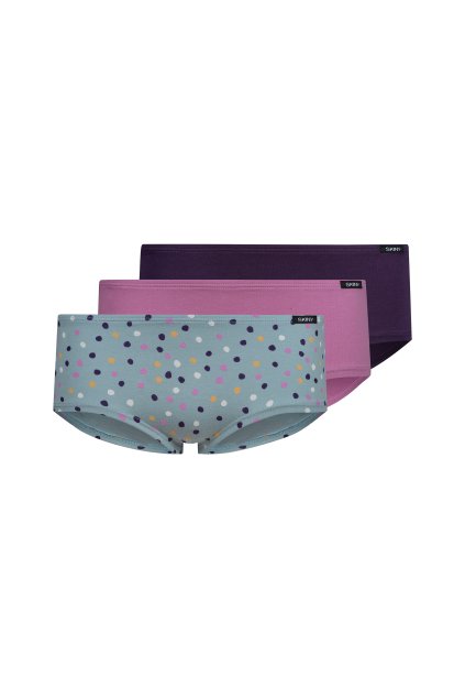 SKINY dievčenské panty 3-balenie Cotton Multipacks (Farba maritimewaves selection-s586, Veľkosť 176)