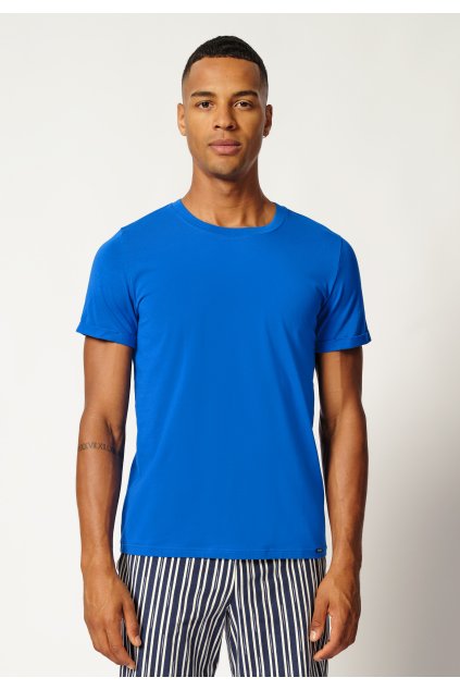 SKINY pánske tričko s krátkym rukávom Night In Mix & Match (Farba future blue-s562, Veľkosť XXL)