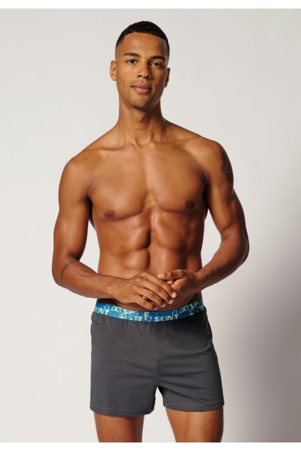 SKINY Pánske boxerky Night In Skiny (Farba anthracite-585, Veľkosť XXL)