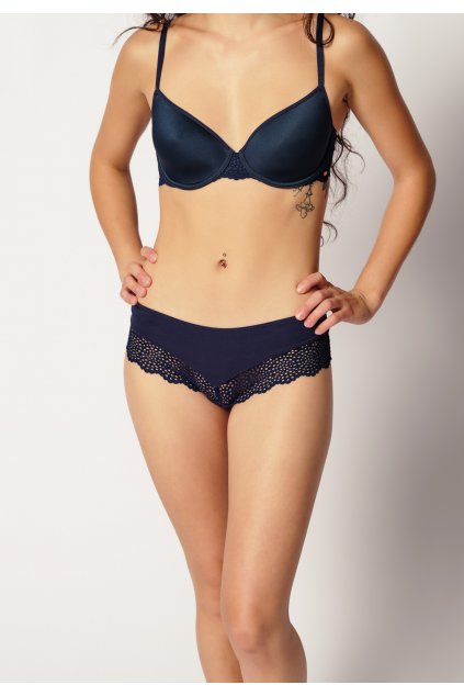 SKINY Dámske panty Bamboo Lace (Farba cheeky navy-s548, Veľkosť 42)