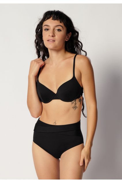 SKINY plavková podprsenka Push-Up Oceanicrossing (Farba black-7665, Veľkosť 85 C)