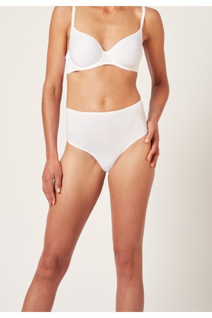 HUBER dámske nohavičky Tanga 2-balenie Micro 2Pack B25 - white (Farba white-0500, Veľkosť 46)