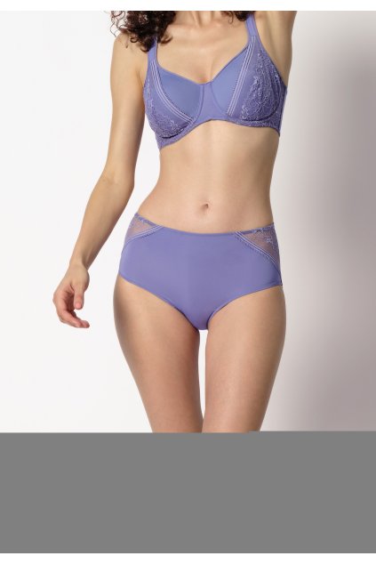 HUBER Dámske nohavičky Maxi Skinless Soft Floral Micro (Farba prisma violet-h223, Veľkosť 48)