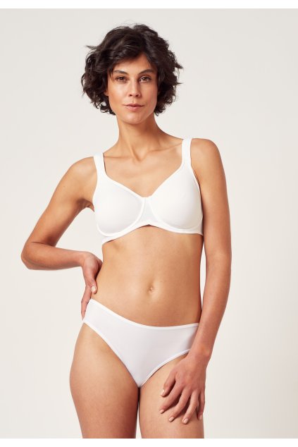 HUBER podprsenka Minimizer Bra Selection B25 - white (Farba white-0500, Veľkosť 95 E)
