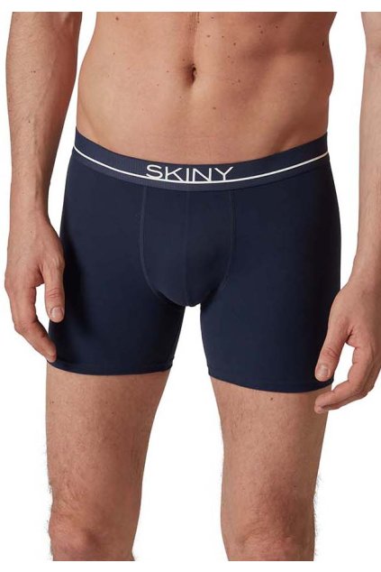 SKINY pánske panty dlhá noha Micro Deluxe (Farba black-7665, Veľkosť XXL)