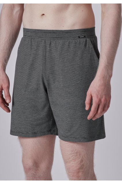 SKINY pánske krátke nohavice Night In Mix & Match (Farba black stripes-s016, Veľkosť XXL)