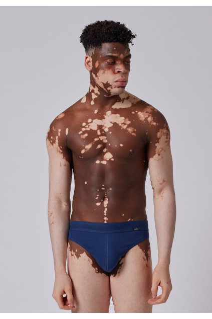 SKINY pánske slipy 2-balenie Cotton Retro (Farba be ink-s556, Veľkosť XXL)