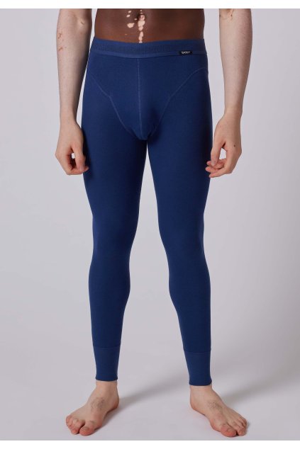 SKINY pánske spodky dlhé Cotton Retro (Farba black-7662, Veľkosť XXL)