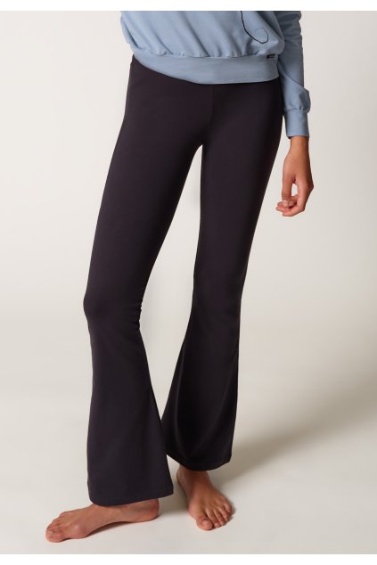 SKINY dámske nohavice dlhé Night In Mix & Match B25 - black (Farba black-7665, Veľkosť 44)