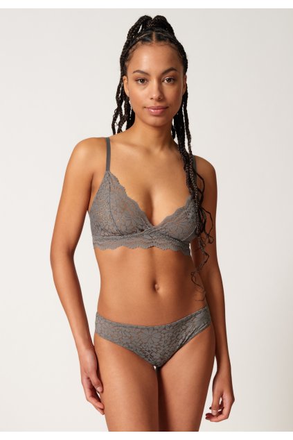 SKINY podprsenka nevystužená mäkká Wonderfulace W24 -iced gray (Farba iced gray-s652, Veľkosť 44)
